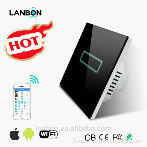 2016 Lanbon new 1/2/3 gang smart switch remote control via Android and and IOS app for smart home automation